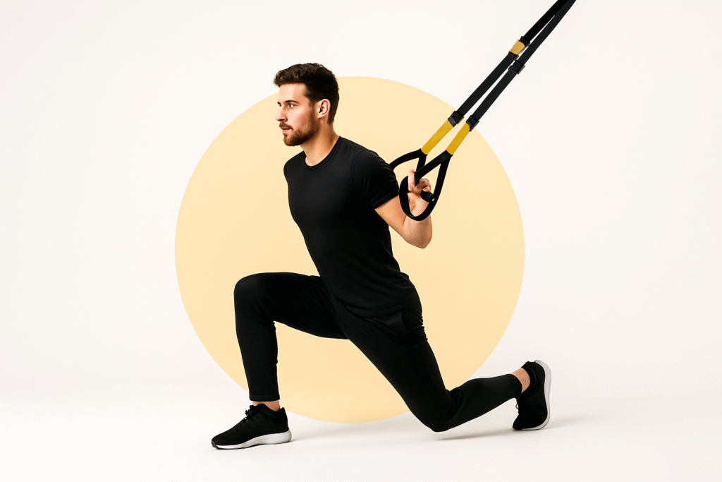 Тренировка с TRX петлями