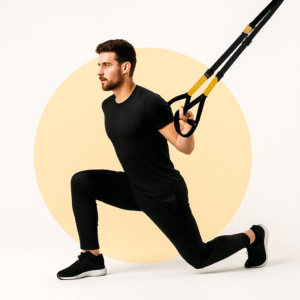 Тренировка с TRX петлями